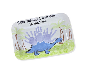 Arlington Color Me Mine Handprints Dinosaur