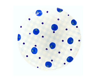 Arlington Color Me Mine Blueberry Plate