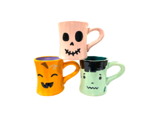 Arlington Color Me Mine Halloween Mini Mugs