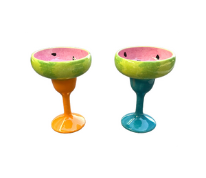 Arlington Color Me Mine Margarita Glasses