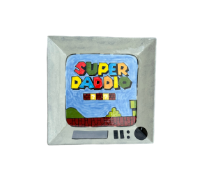 Arlington Color Me Mine Super Daddio Plate