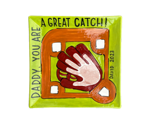 Arlington Color Me Mine Handprint Baseball