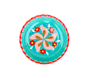 Arlington Color Me Mine Retro Pie Plate