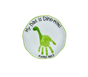 Arlington Color Me Mine Dino-Mite Dad Plate