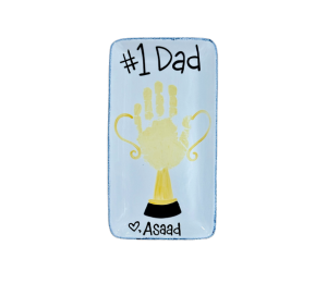 Arlington Color Me Mine Number One Dad Plate