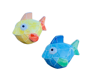 Arlington Color Me Mine Faceted Fish