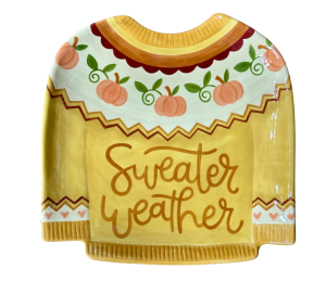 Arlington Color Me Mine Sweater Weather Plate