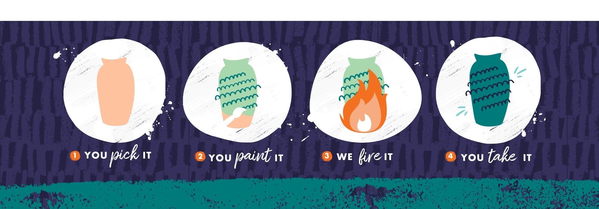 Arlington Color Me Mine promotion